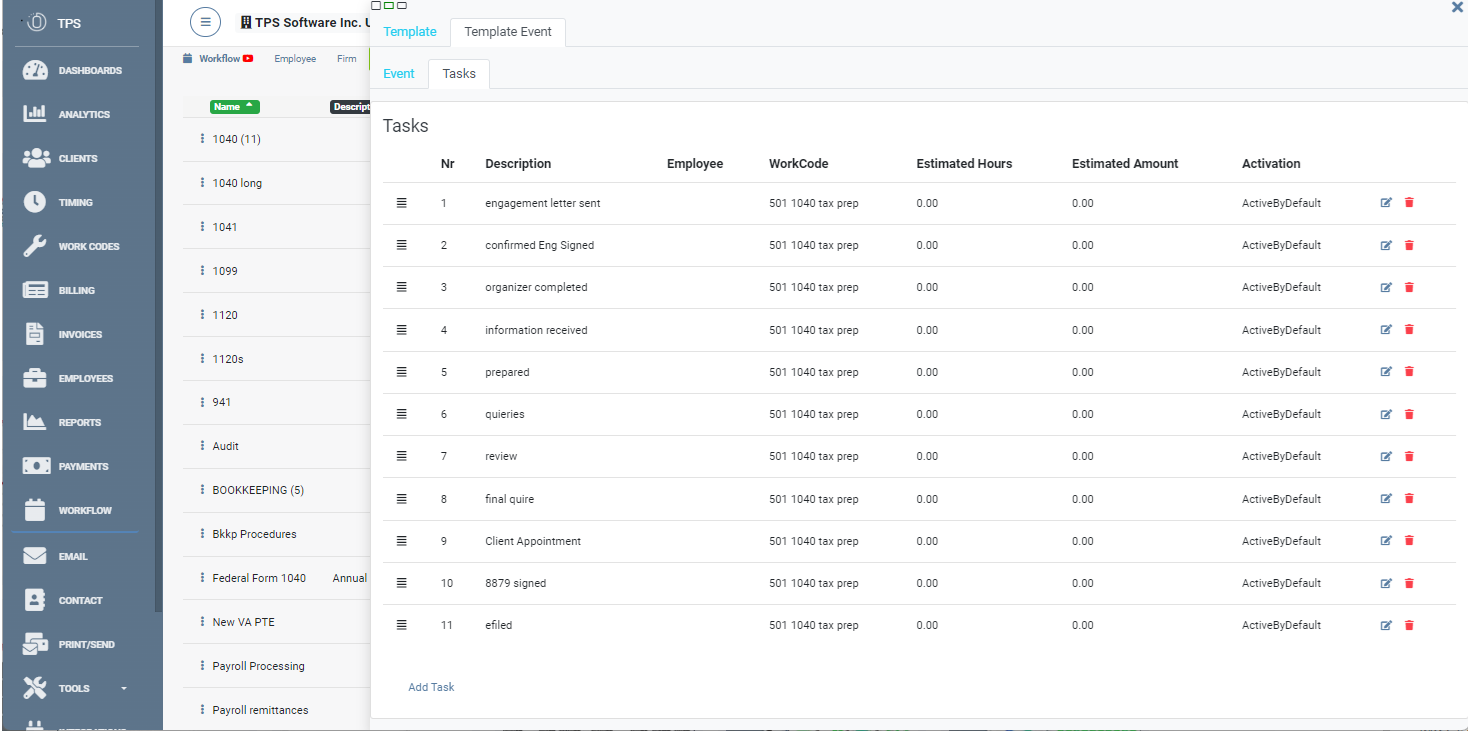 Time and Resource Tracking